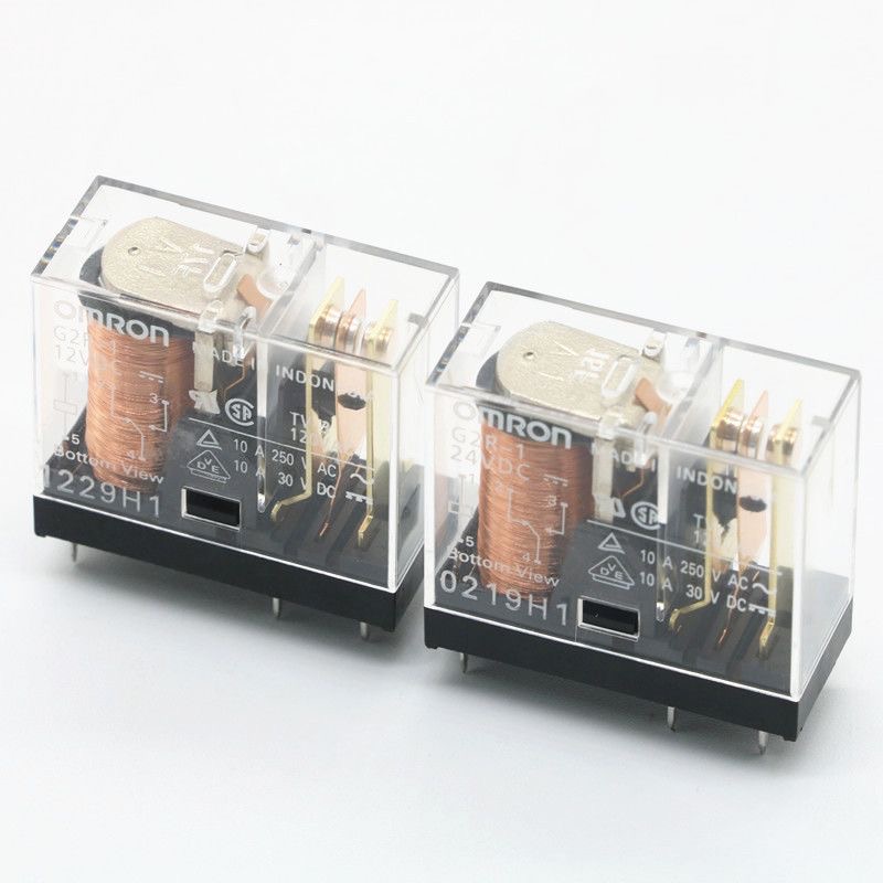 2PCS/LOT For Omron G2R PCB Power Relay Series G2R-1 G2R-1A-E G2R-1-E G2R-2 5VDC 12VDC 24VDC New and original