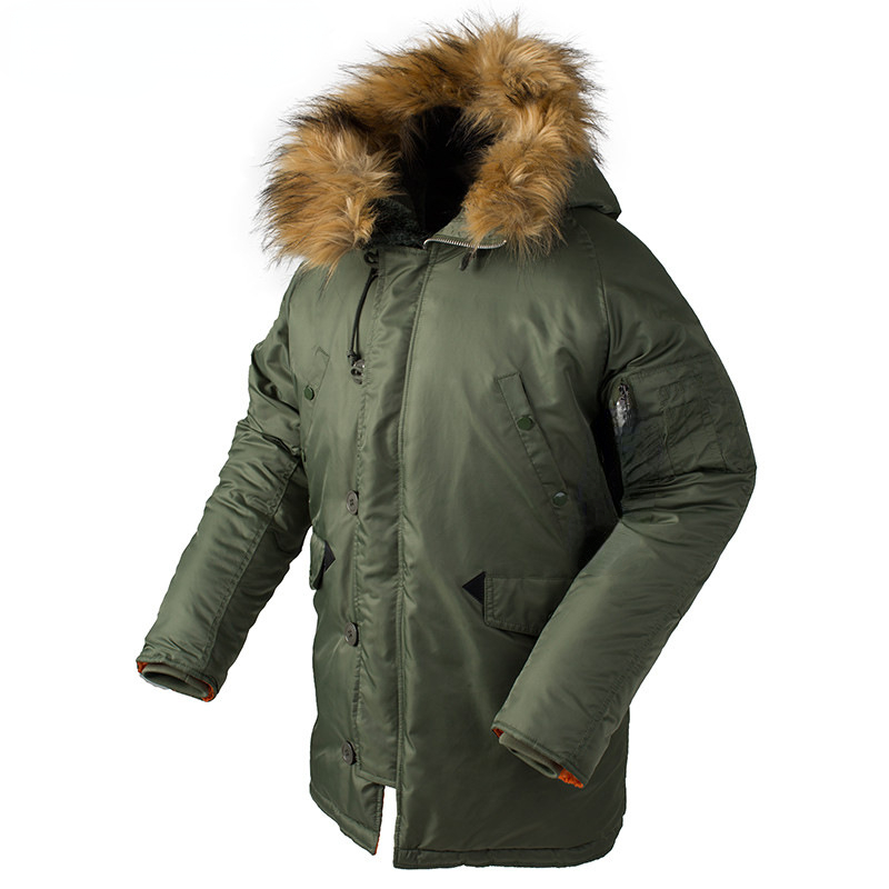 2023 Pilot men's jacket winter thickened couple's long coat Куртка Мужская Зимняя Chamarras Para Hombre 겨울패딩 남자 명품 Mont Erkek