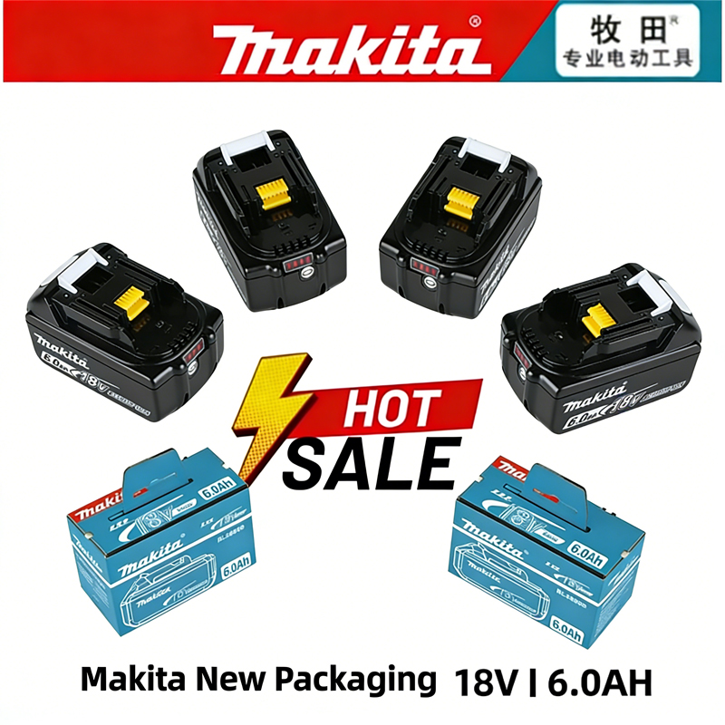 Makita 18V battery for Makita BL1830B L1840B L1850B tool operation rechargeable battery Makita 18V tool battery replaceable