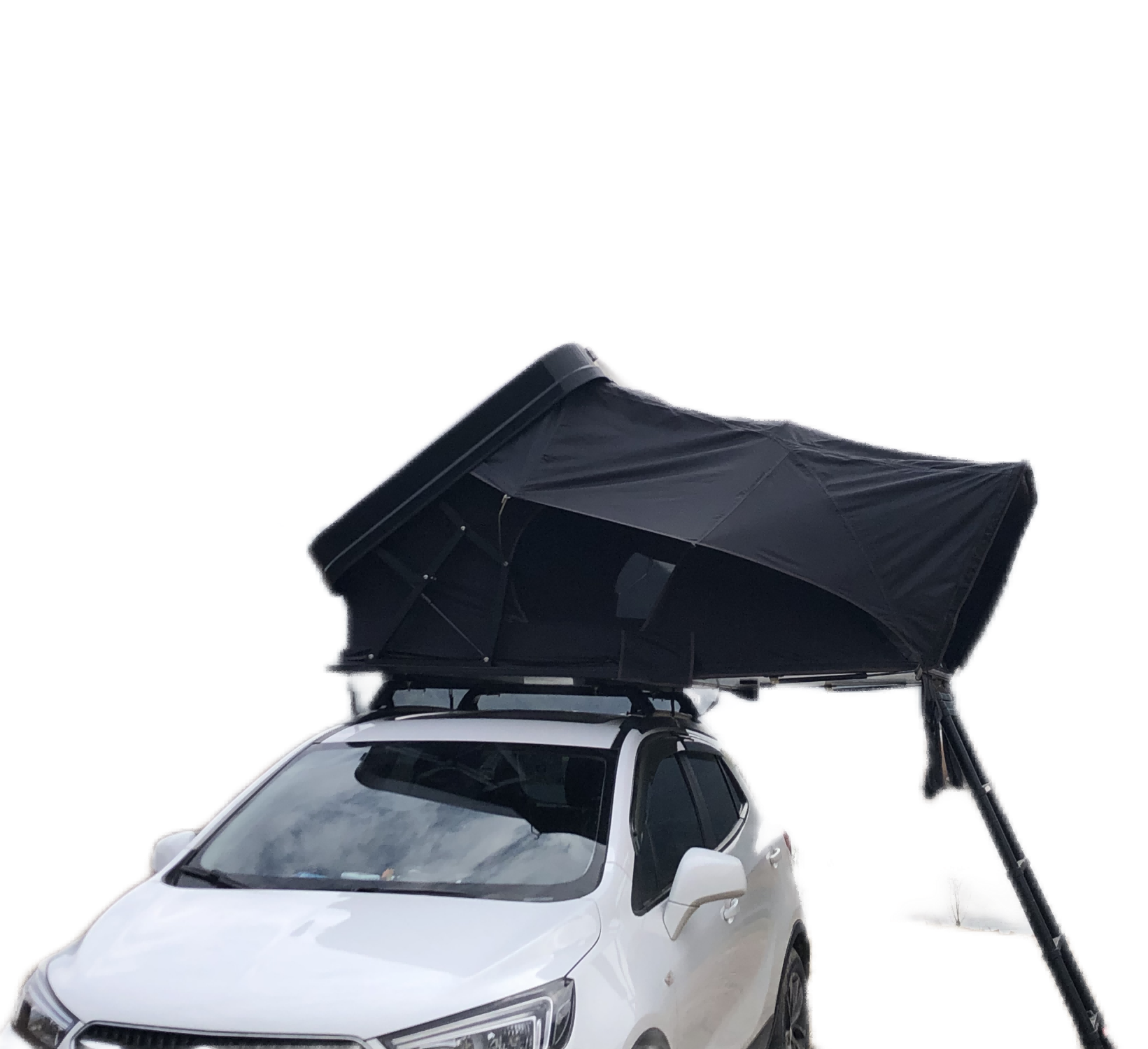 Waterproof ABS Hard Shell Roof Top Tent for SUV Offroad Outdoor Camping with Ladder Accessory