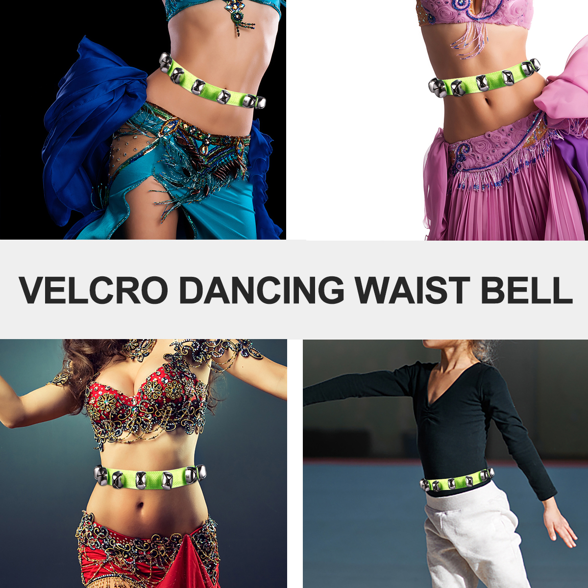 Dance Waist Bell Wrist Bells Wristband Musical Instruments Little Educational Toy Early
