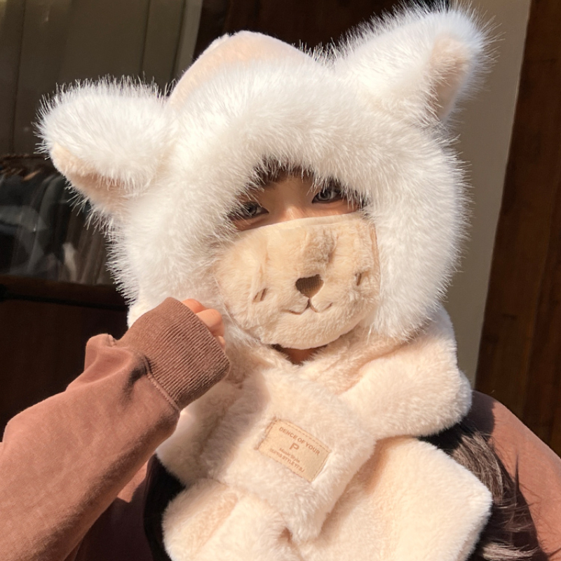 Designer Men's and Women's Windproof Warm Plush Ear Protection Hat Cap 모자 Gorras Para Hombres 바라클라바 Шапка Женская 비니 겨울모자 Bea