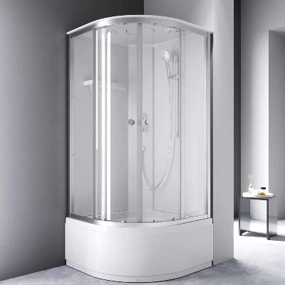 AM.PM Душевая кабина 90x90 AM.PM X-Joy W94C-401A-090MT профиль серебристый, высокий поддон
