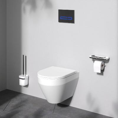 Унитаз подвесной AM.PM Spirit V2.0 C701900SC торнадо безободковый с сиденьем микролифт, белый