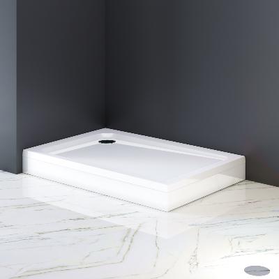 AM.PM Поддон душевой 80x120 AM.PM Gem W90T-404-12080W белый + сифон