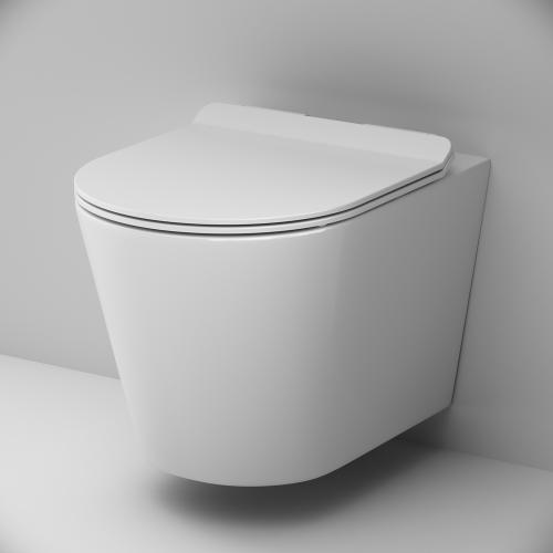 AM.PM Унитаз подвесной AM.PM Sunny C85C1701SC безободковый с сиденьем микролифт