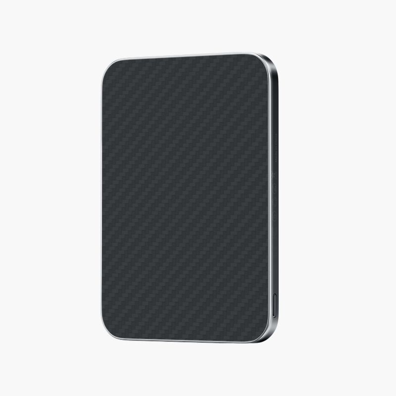 Keephone Внешний аккумулятор Keephone Brendy Slim MagSafe 5000mAh кевлар (арамид) черно-серый в полоску