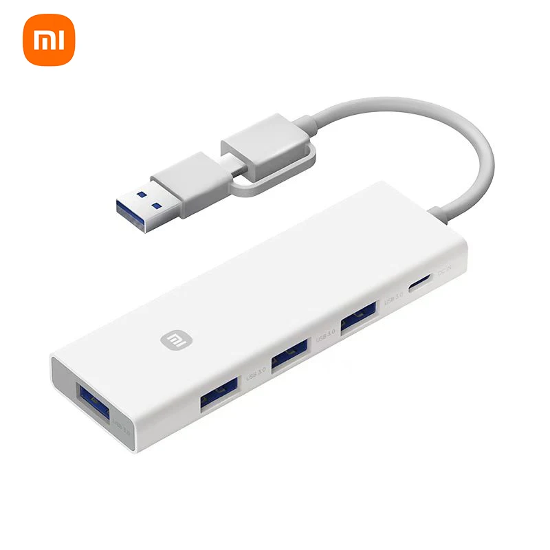 Xiaomi Адаптер Xiaomi USB/Type-C 4 в 1 (XMSTFXQ01YM) (White)