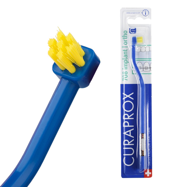Curaprox Зубная щетка Curaprox Implant Ortho 708 для имплантов и ортоконструкций