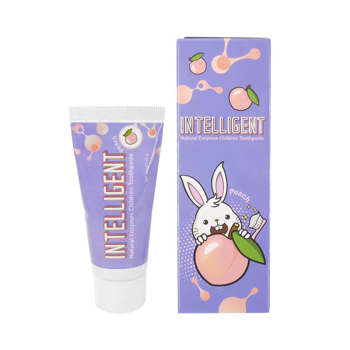 Intelligent Зубная паста Intelligent Intelligent Natural Enzymes Children со вкусом персика