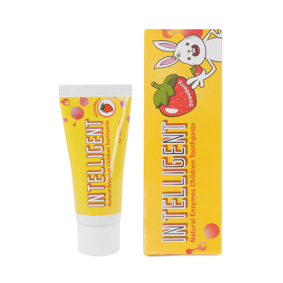 Intelligent Зубная паста Intelligent Детская зубная паста Enzymes Children (клубника), 40 г