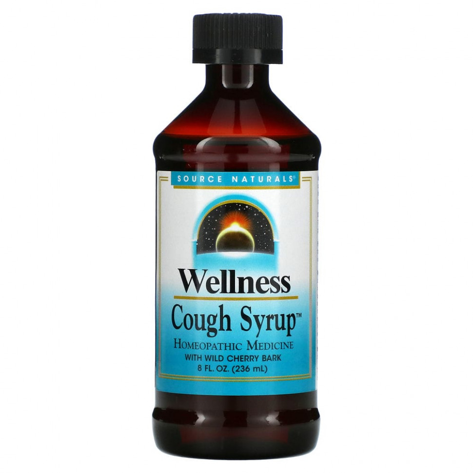 Source Naturals Source Naturals, Оздоровление, Сироп от кашля, 8 жидких унций(236 мл)