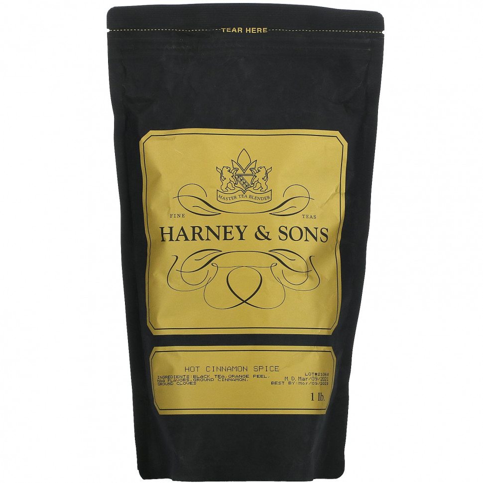 Харни энд сонс Harney & Sons, Hot Cinnamon Spice, 1 lb