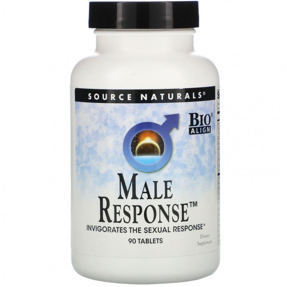 Source Naturals Source Naturals, Male Response, 90 таблеток