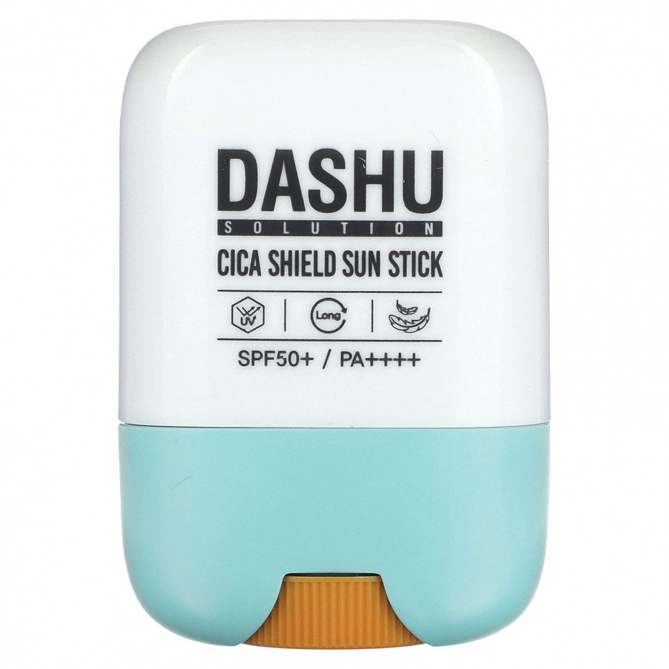 Dashu Dashu, Cica Shield, солнцезащитный стик, SPF 50+, 19 г (0,67 унции)