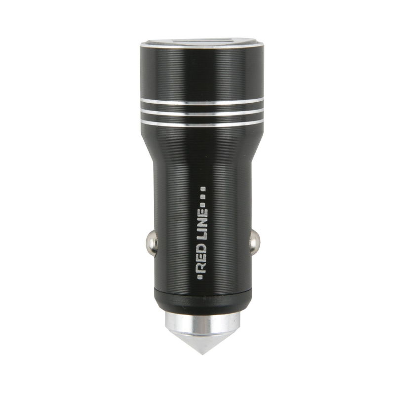 Red Line Автомобильная зарядка Red Line 2 USB (модель AC-5) (черный)