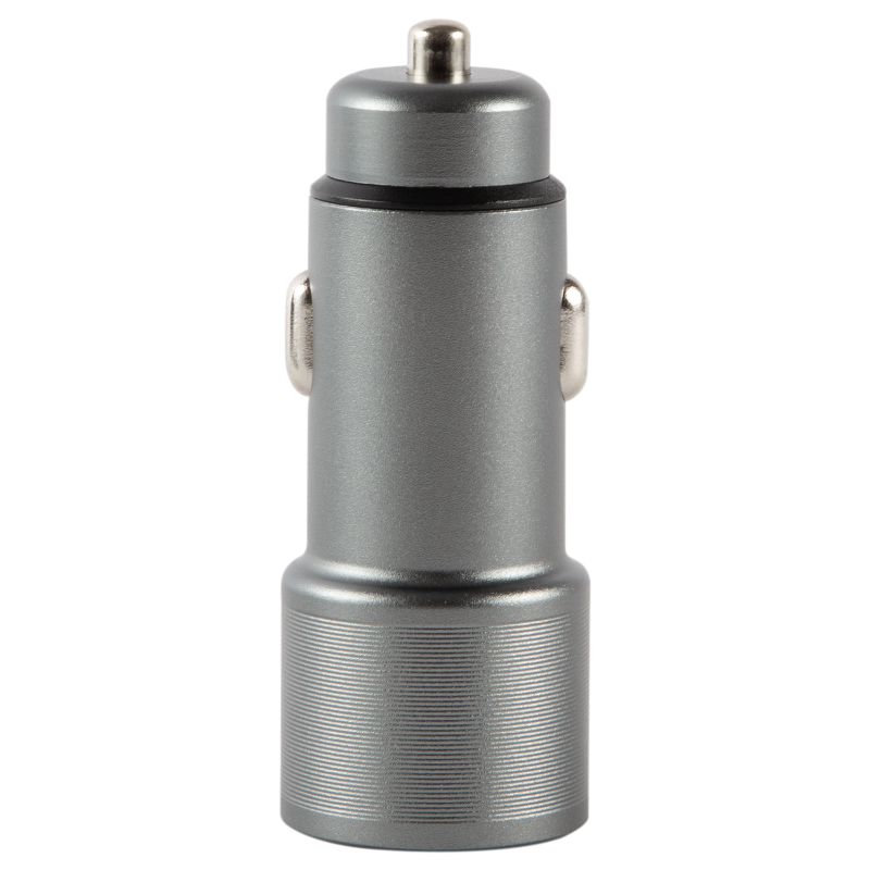 Usams Автомобильная зарядка Usams USB QС + Type-C PD 38W(18+20), серый
